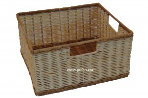 114401 Rattan Laundry Basket